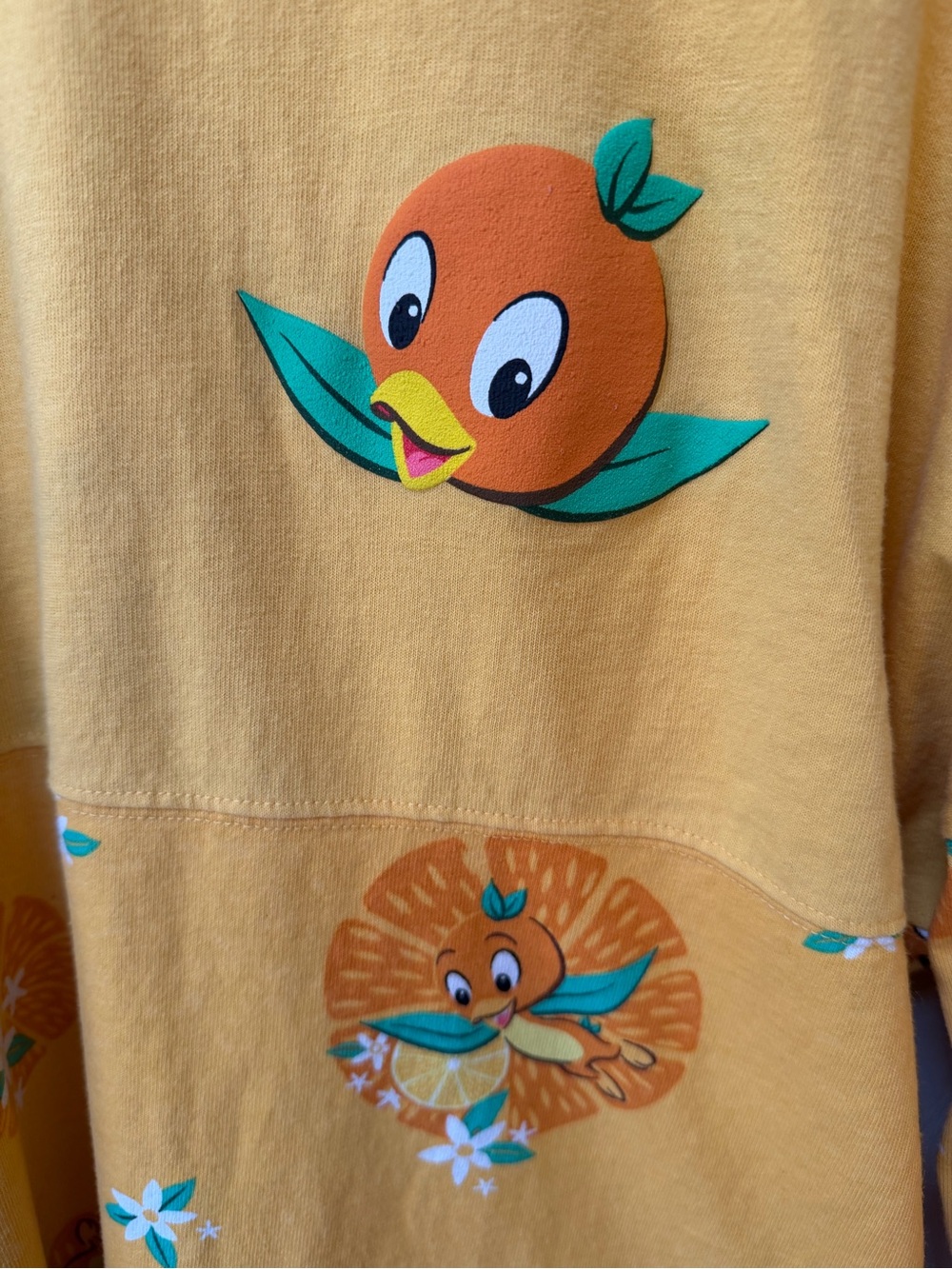 Disney World Parks Original Florida Orange Bird Spirit Jersey Womens Size Small - Picture 2 of 5